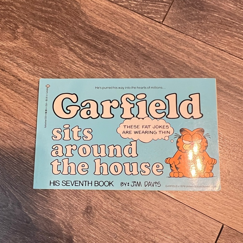 Garfield Comic Book - Blue Cover
